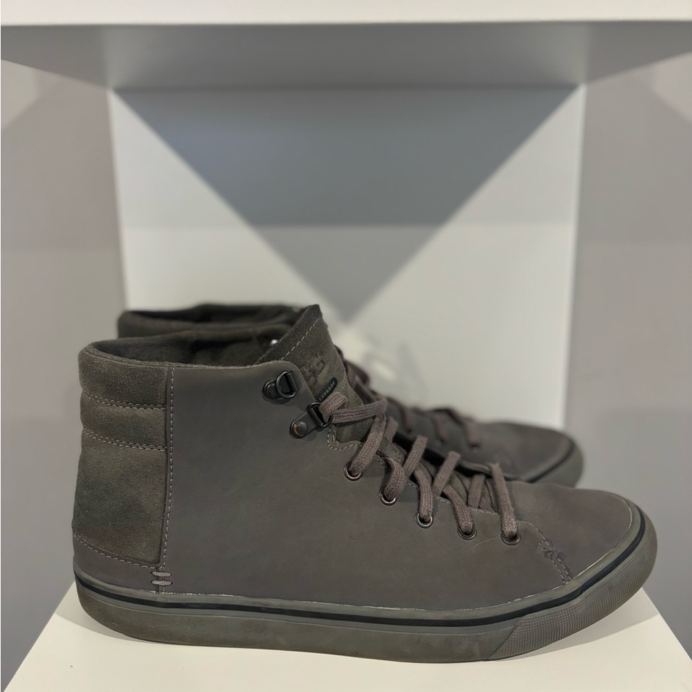 UGG Men's Charcoal High-Top Sneakers
